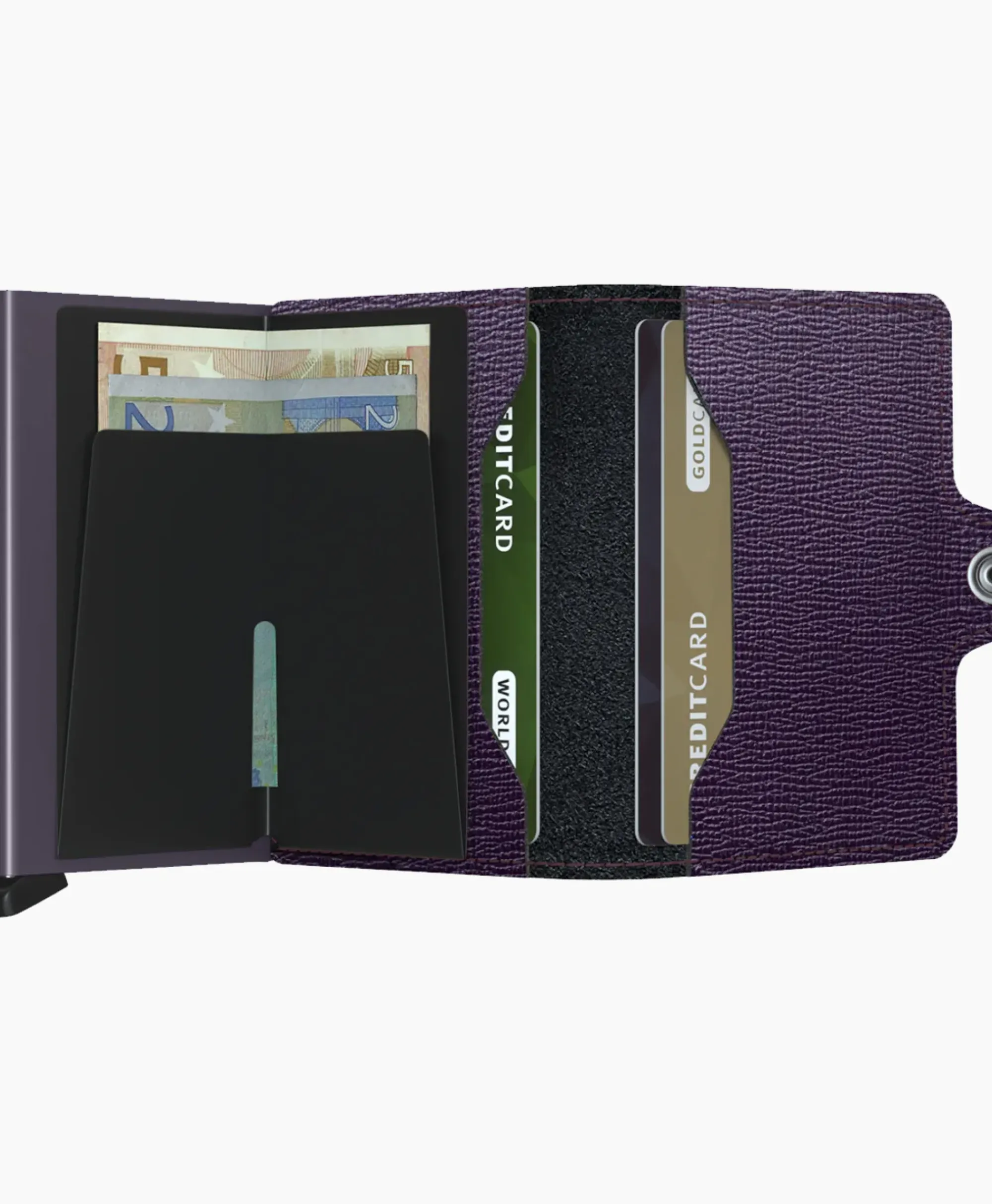 Portemonnees^Secrid Portemonnee Twinwallet Crisple Paars