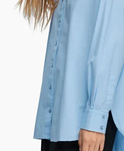 Blouses^Selected Femme Blouse Dina-Sanni Ls Shirt Noos Blauw