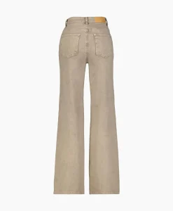Broeken^Selected Femme Jeans Alice-Cora Hw Latte Denim Wide J Beige