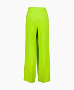 Broeken^Selected Femme Pantalon Tinni Mw Wide Pant N Noos Groen
