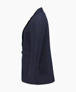 Blazers^Selected Femme Jasje Rita Ls Relaxed Blazer D Sapdonker Blauw