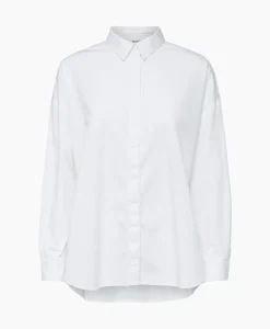 Blouses^Selected Femme Blouse Hema Ls Shirt B Noos Wit
