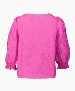 T-Shirts & Tops^Selected Femme Top Cathi-Sadie 3/4 Ff Roze
