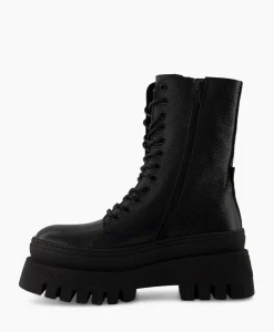 Laarzen^Steve Madden Enkellaars Coast Zwart