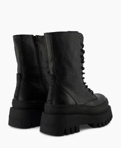 Laarzen^Steve Madden Enkellaars Coast Zwart