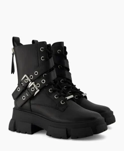 Laarzen^Steve Madden Enkellaars Traction Zwart