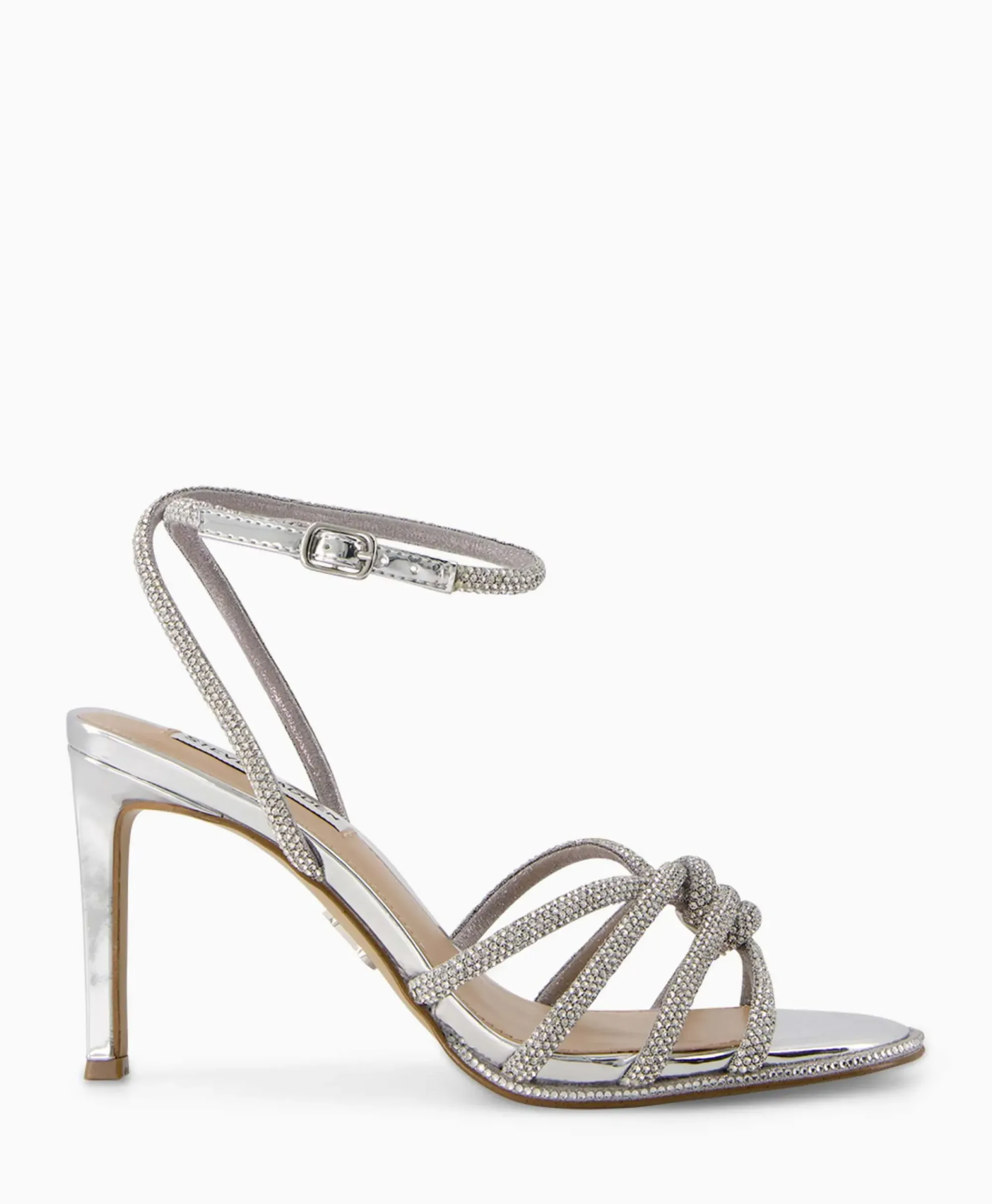 Sandalen^Steve Madden Sandaal Met Hak Kailyn-R Zilver