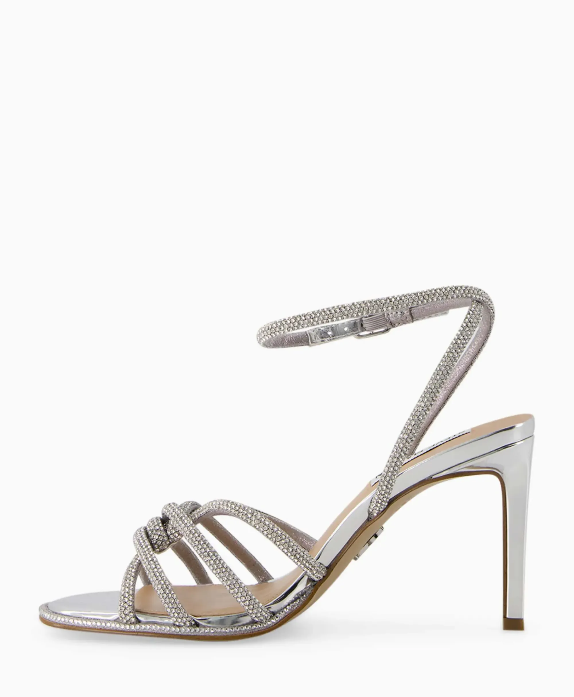 Sandalen^Steve Madden Sandaal Met Hak Kailyn-R Zilver