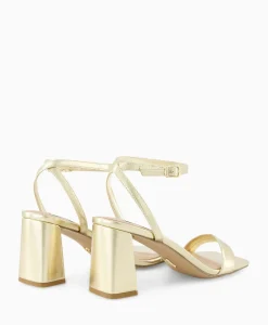 Sandalen^Steve Madden Sandaal Met Hak Luxe Goud