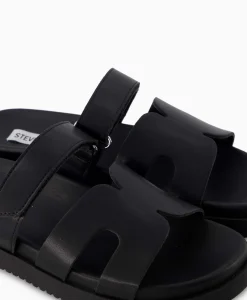 Sandalen^Steve Madden Sandaal Missile Zwart