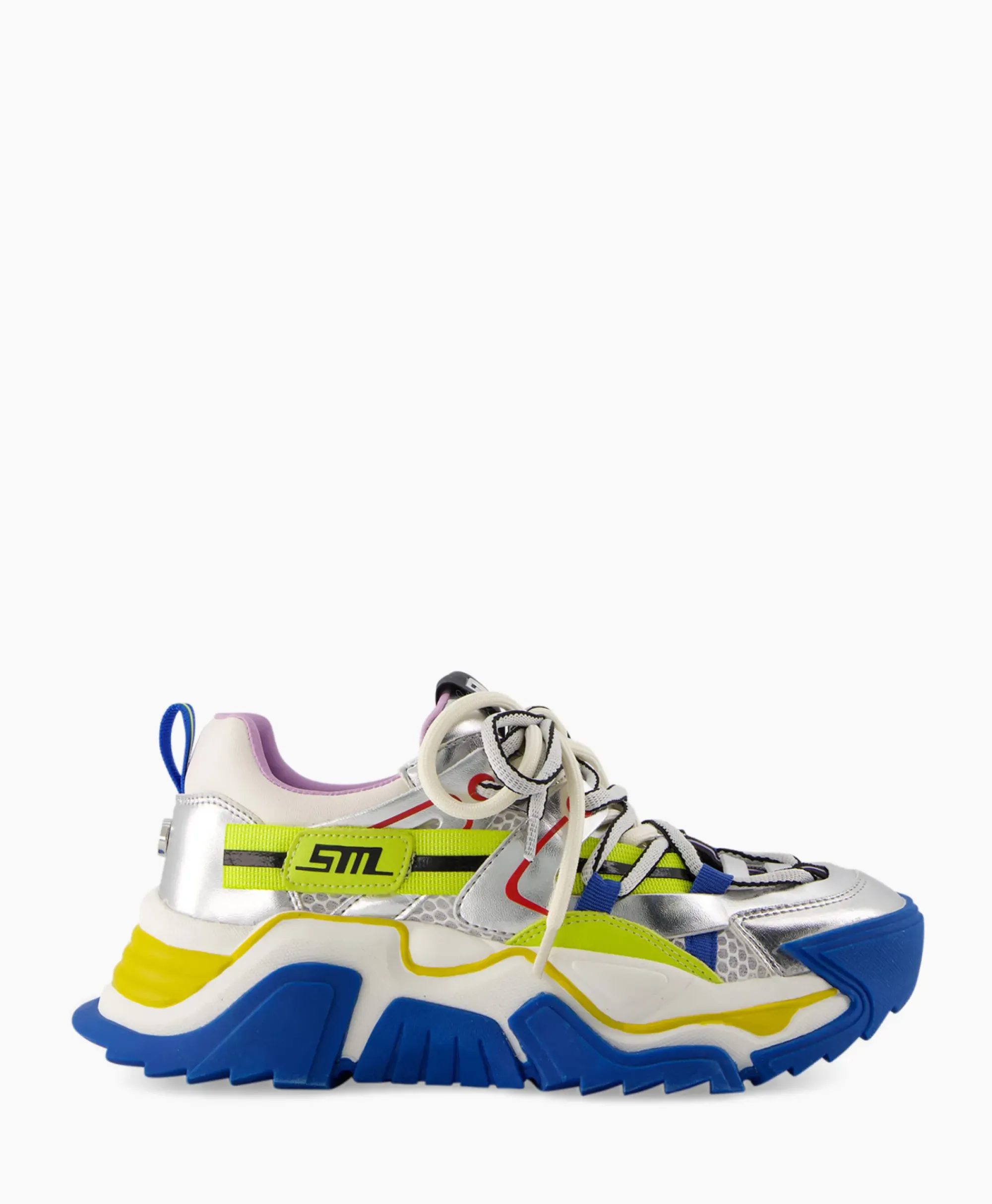 Sneakers^Steve Madden Sneaker Kingdom-E Blauw