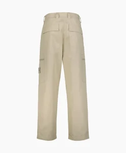 Broeken^Stone Island Broek 319F1 Ghost Piece Beige