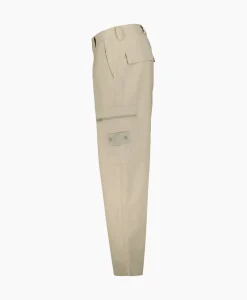 Broeken^Stone Island Broek 319F1 Ghost Piece Beige
