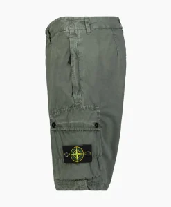 Broeken^Stone Island Korte Broek L11Wa Bruin
