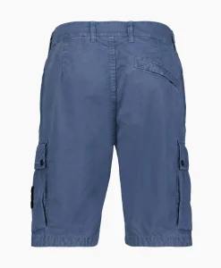 Broeken^Stone Island Korte Broek L11Wa Donker Blauw