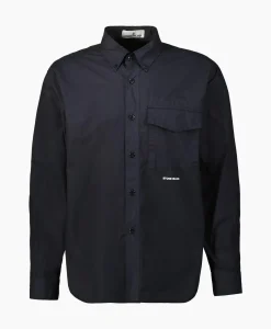 Jassen^Stone Island Overshirt 11705 Donker Blauw