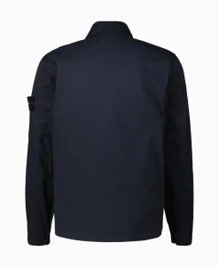Jassen^Stone Island Overshirt 10210 Donker Blauw