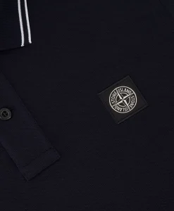 Polo's^Stone Island Polo 2Sc18 Blauw