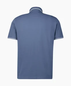 Polo's^Stone Island Polo 2Sc18 Donker Blauw