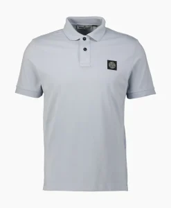 Polo's^Stone Island Polo 2Sc17 Licht Blauw