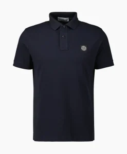 Polo's^Stone Island Polo 2Sc17 Midden Blauw
