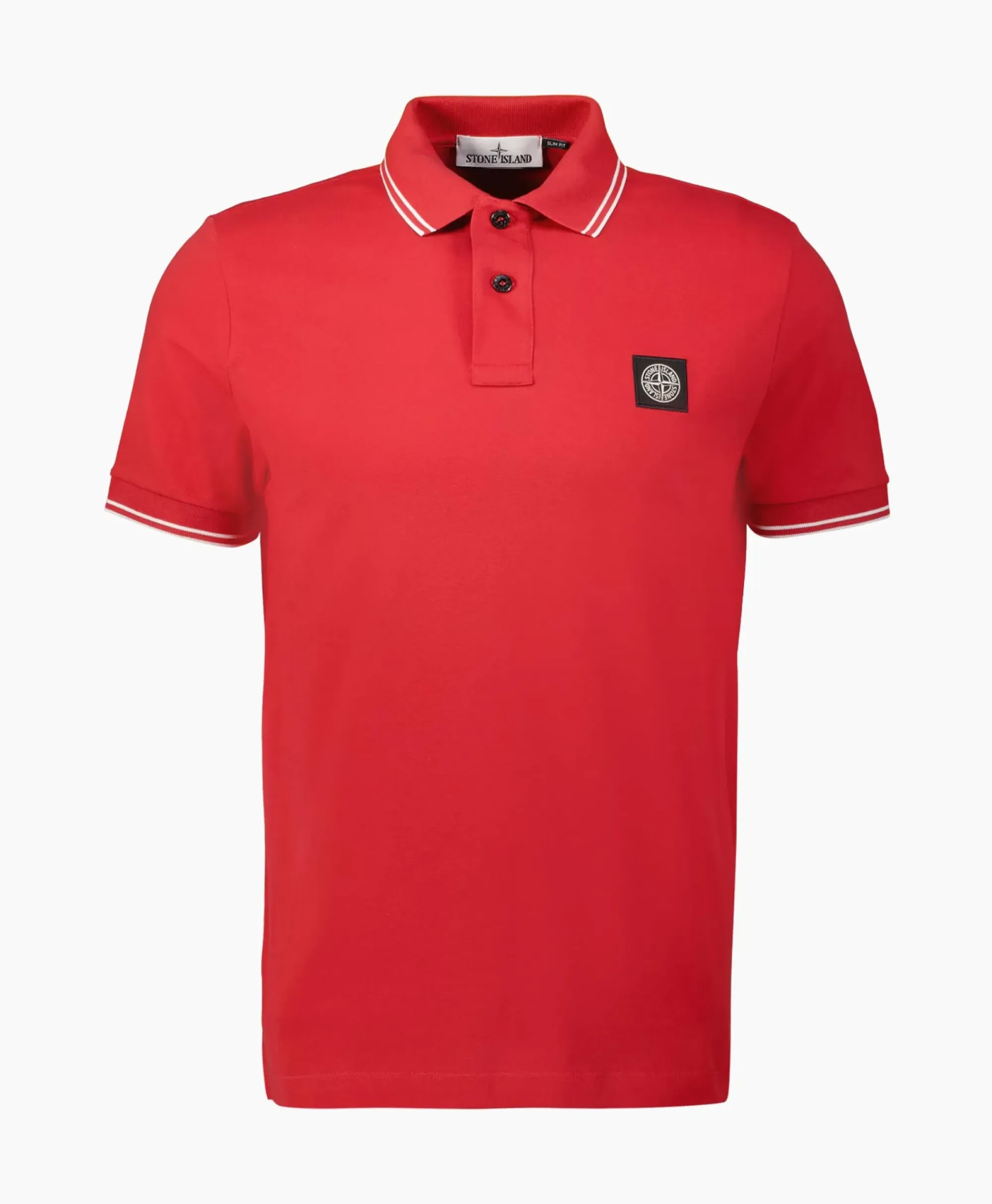 Polo's^Stone Island Polo 2Sc18 Rood