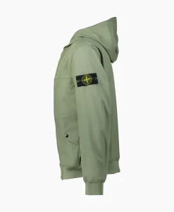 Jassen^Stone Island Softshell Jas 40227 Bruin