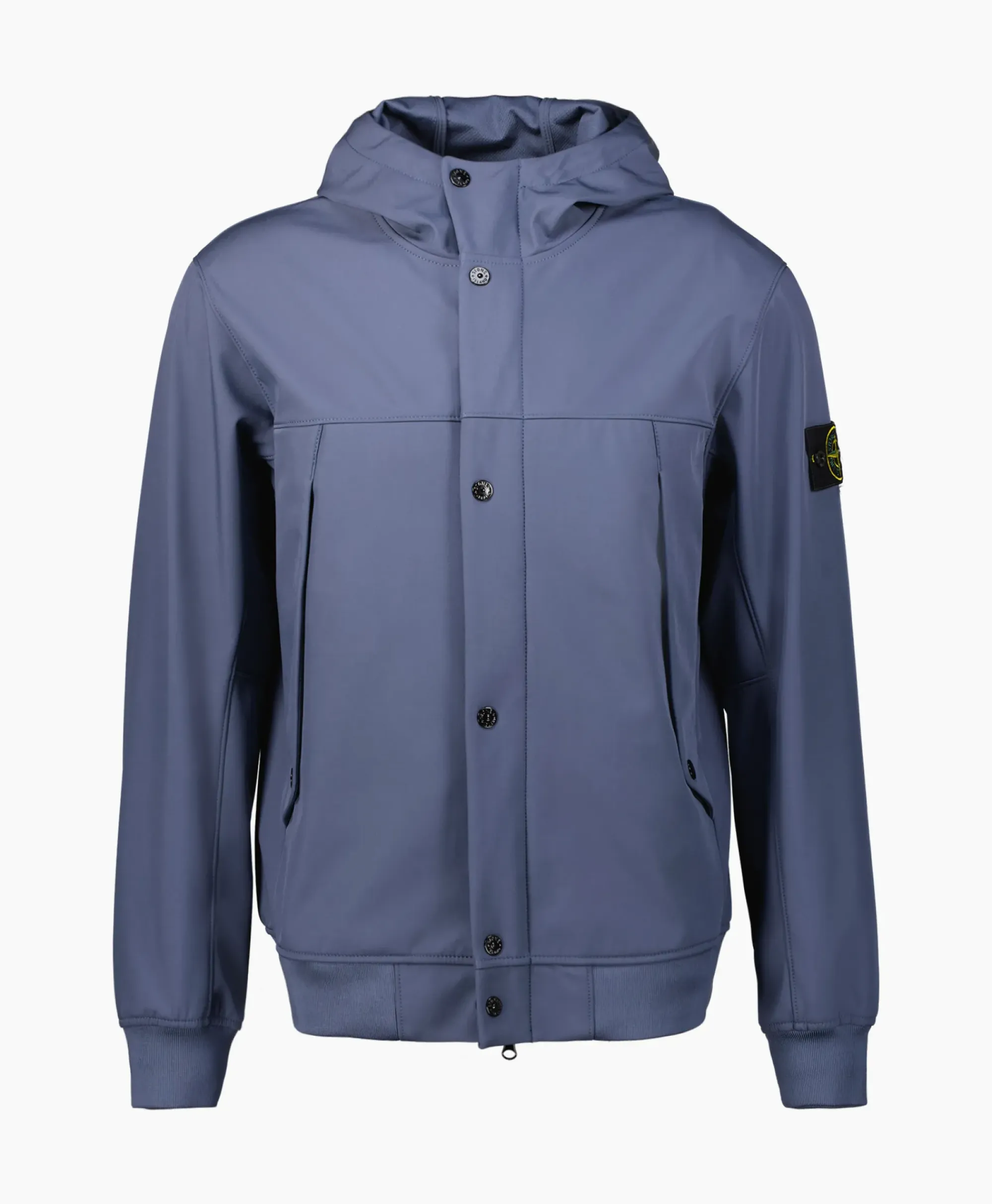 Jassen^Stone Island Softshell Jas 40227 Donker Blauw