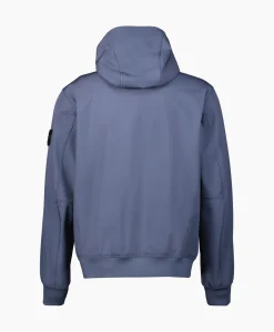Jassen^Stone Island Softshell Jas 40227 Donker Blauw