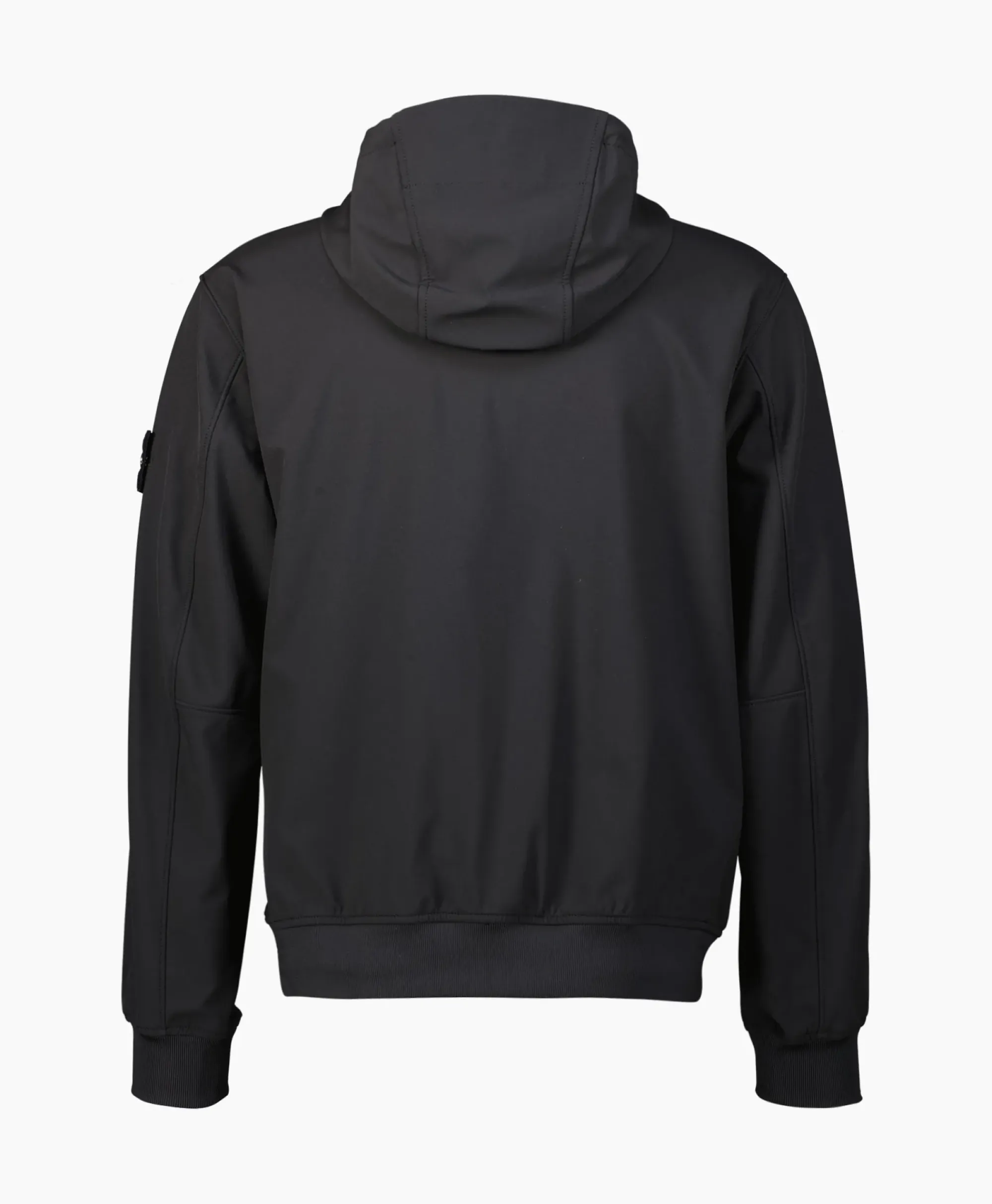 Jassen^Stone Island Softshell Jas 40227 Zwart