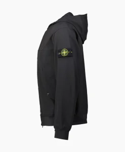 Jassen^Stone Island Softshell Jas 40227 Zwart
