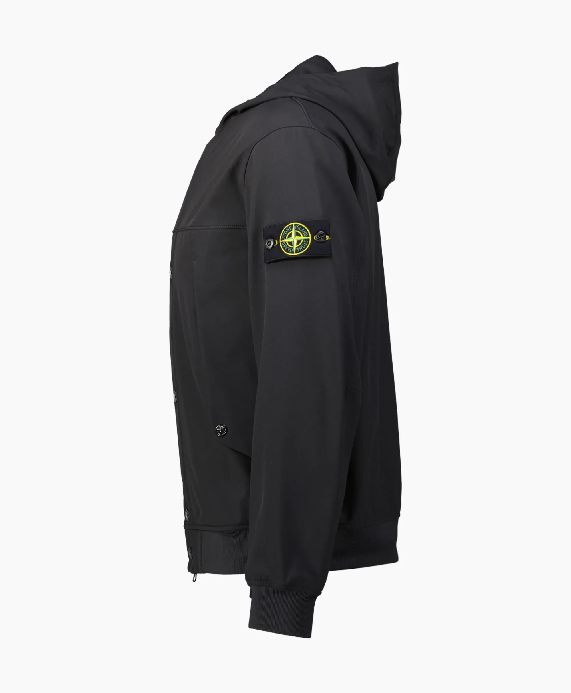 Jassen^Stone Island Softshell Jas 40227 Zwart