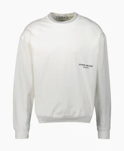 Truien^Stone Island Sweater 614X2 Wit