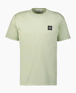 T-Shirts^Stone Island T-Shirt 24113 Midden Groen