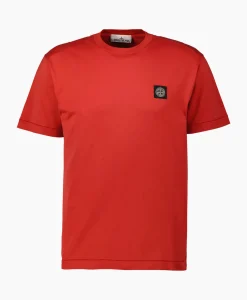 T-Shirts^Stone Island T-Shirt 24113 Rood