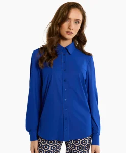 Blouses^Studio Anneloes Blouse Bobby Blauw