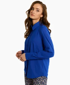 Blouses^Studio Anneloes Blouse Bobby Blauw