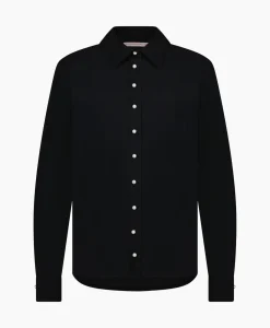 Blouses^Studio Anneloes Blouse Bobby Pearl Pinstripe Zwart Dessin