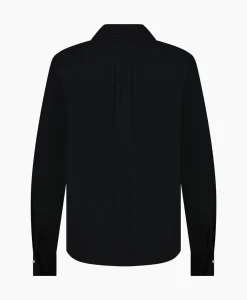 Blouses^Studio Anneloes Blouse Bobby Pearl Pinstripe Zwart Dessin
