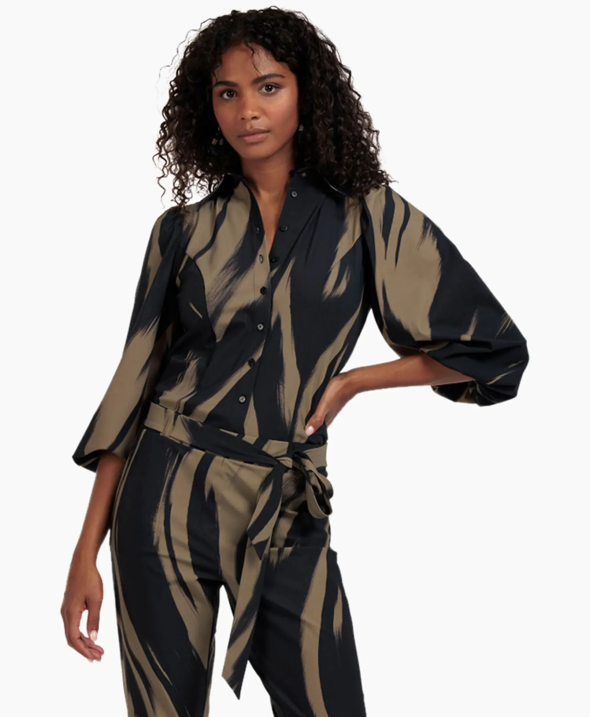 Blouses^Studio Anneloes Blouse Elise Forest Combo L