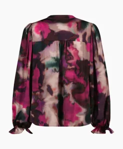 Blouses^Studio Anneloes Blouse Fawn Fading Satin Pink