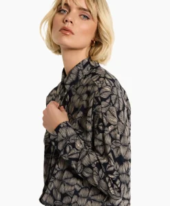 Blouses^Studio Anneloes Blouse Sanne Flower Zand