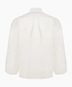 Blouses^Studio Anneloes Blouse Shirley Poplin Wit