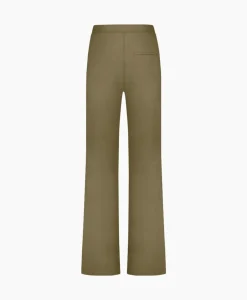 Broeken^Studio Anneloes Broek Alex Bonded Trousers Bruin Dessin