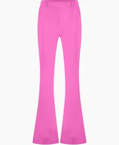 Broeken^Studio Anneloes Broek Flair Bonded Trousers Lila