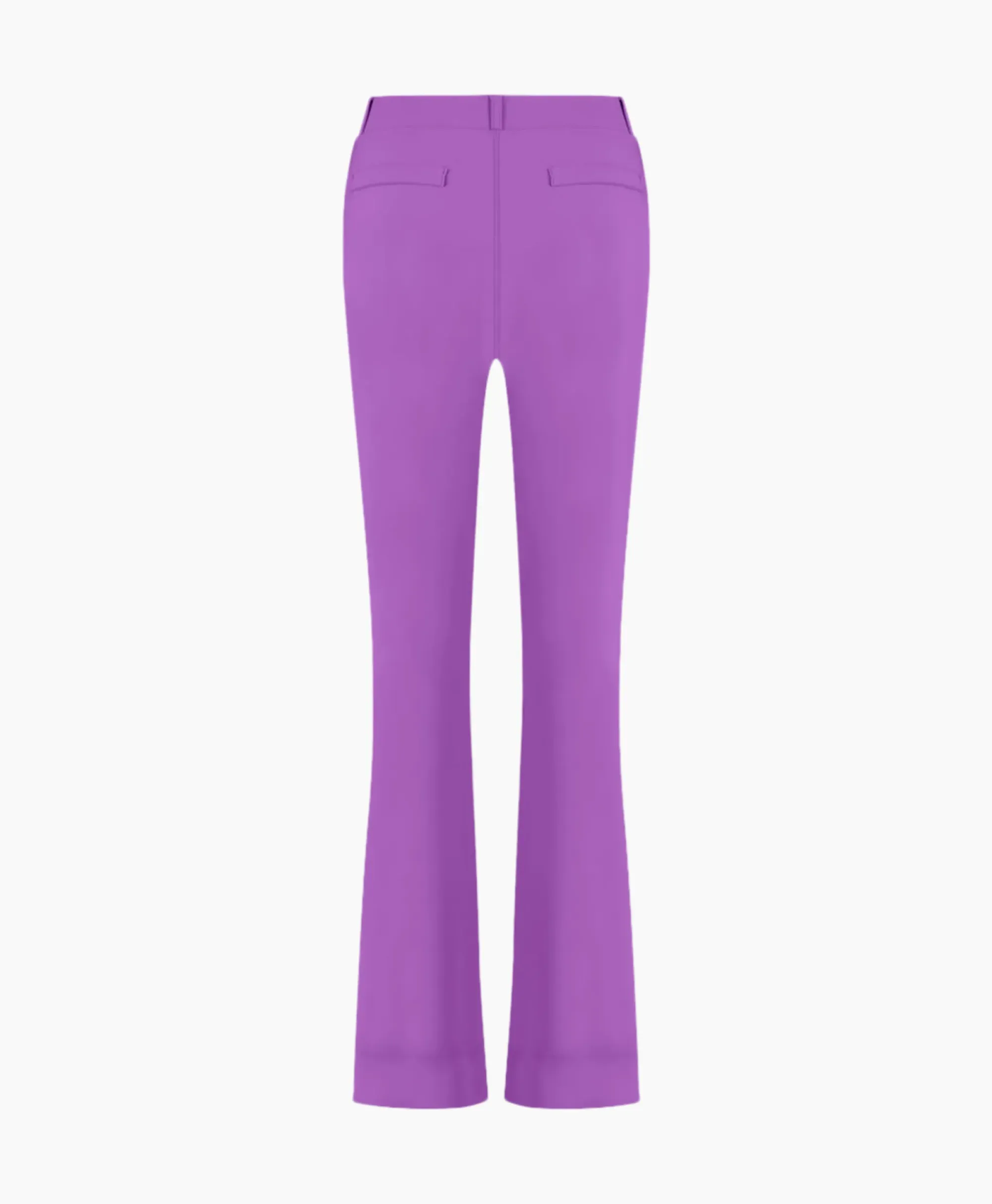 Broeken^Studio Anneloes Broek Flair Bonded Trousers Paars