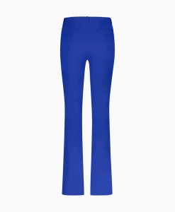 Broeken^Studio Anneloes Broek Flair Bonded Trousers Blauw