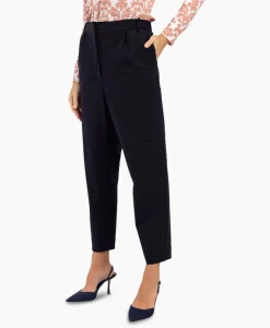 Broeken^Studio Anneloes Broek Janneke Cargo Trousers Donker Blauw