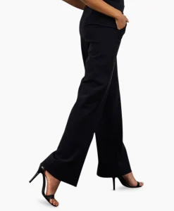 Broeken^Studio Anneloes Broek Lexie Bonded Donker Blauw