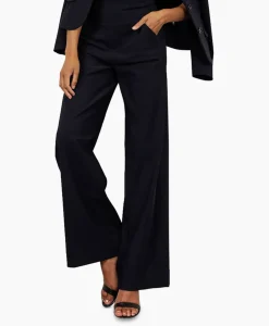 Broeken^Studio Anneloes Broek Lexie Bonded Donker Blauw